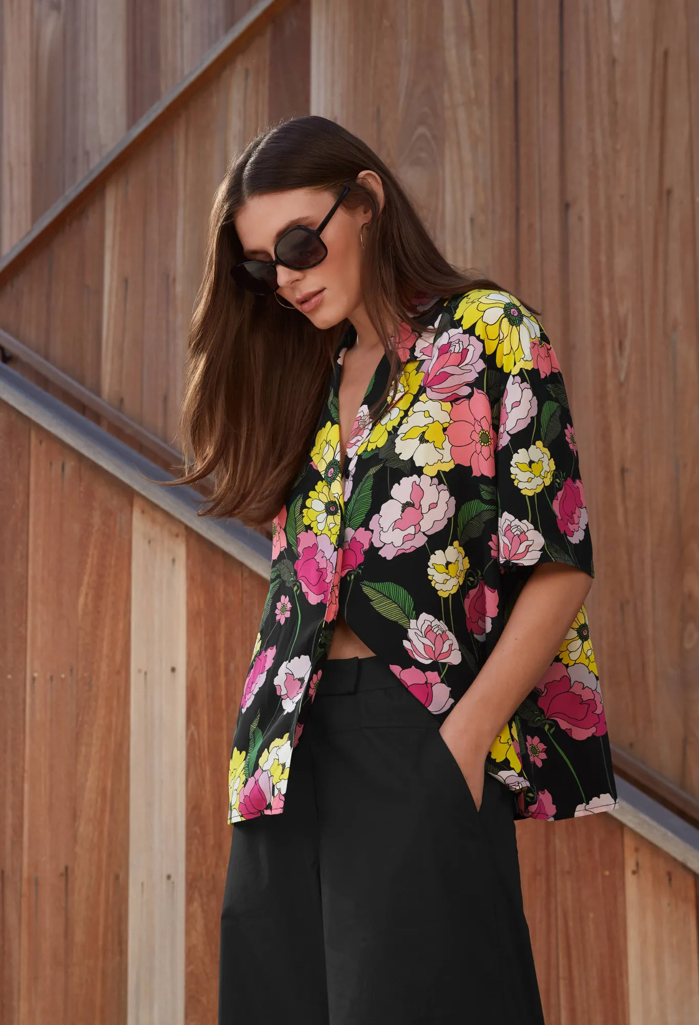 Cheap Addison Sunglasses Solid Women Eye Wear