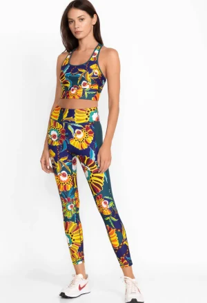 Cheap Bee Active Mesh Panel Active Legging Women Active