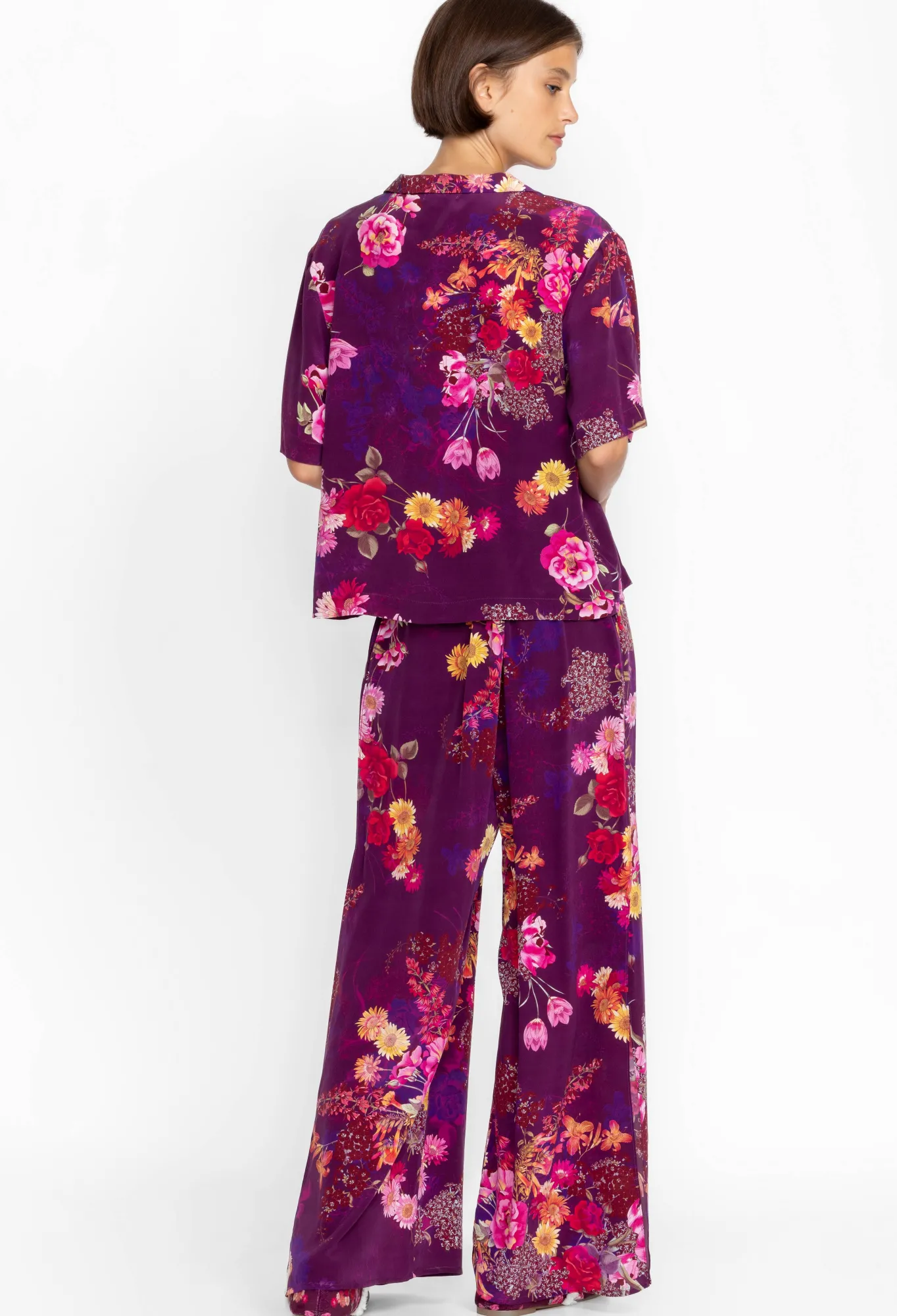 Flash Sale Brooklyn Long Set - Sweet Bouquet Women Sleepwear