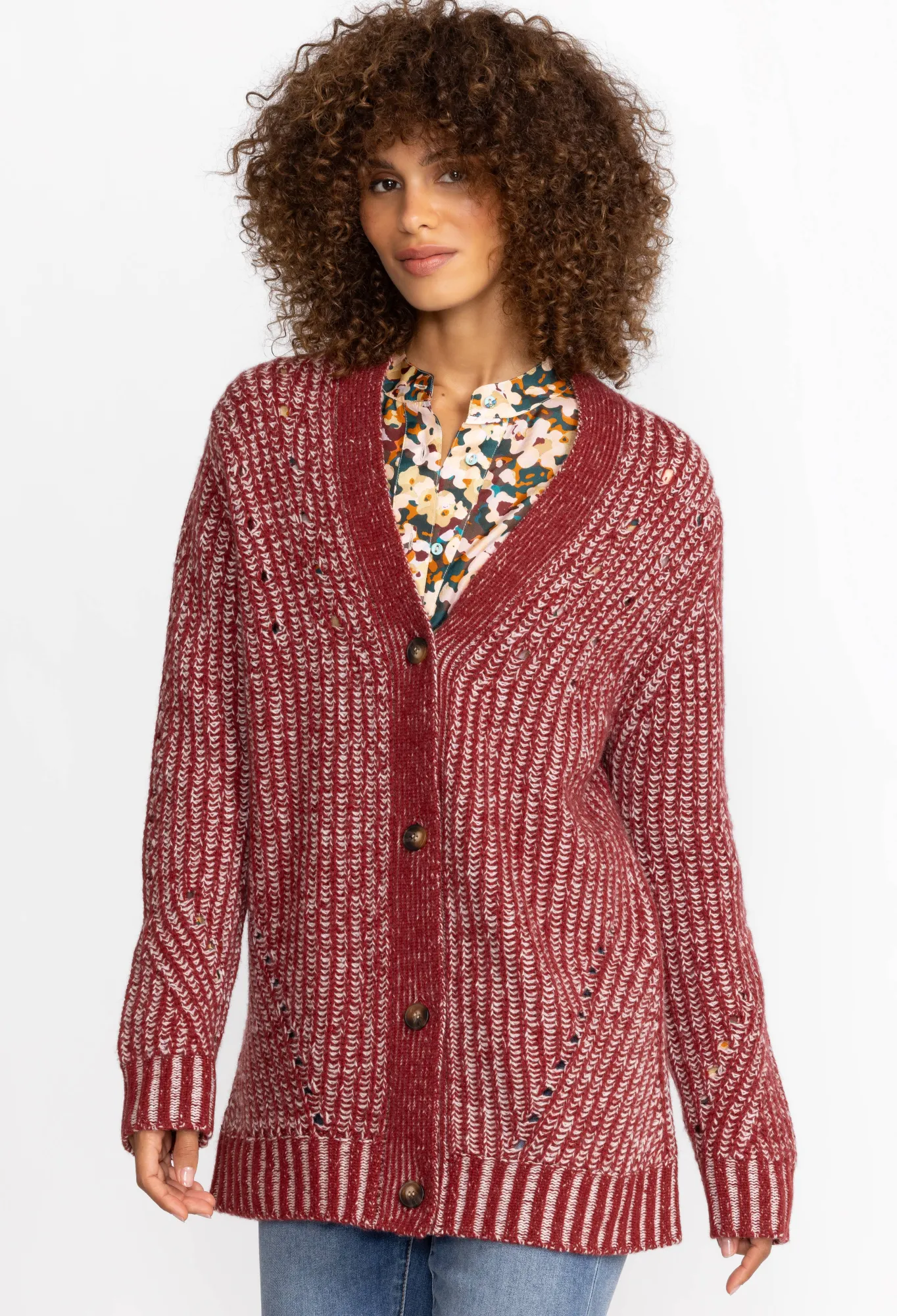 Best Sale Calme Drop Needle Cardigan Women Outerwear