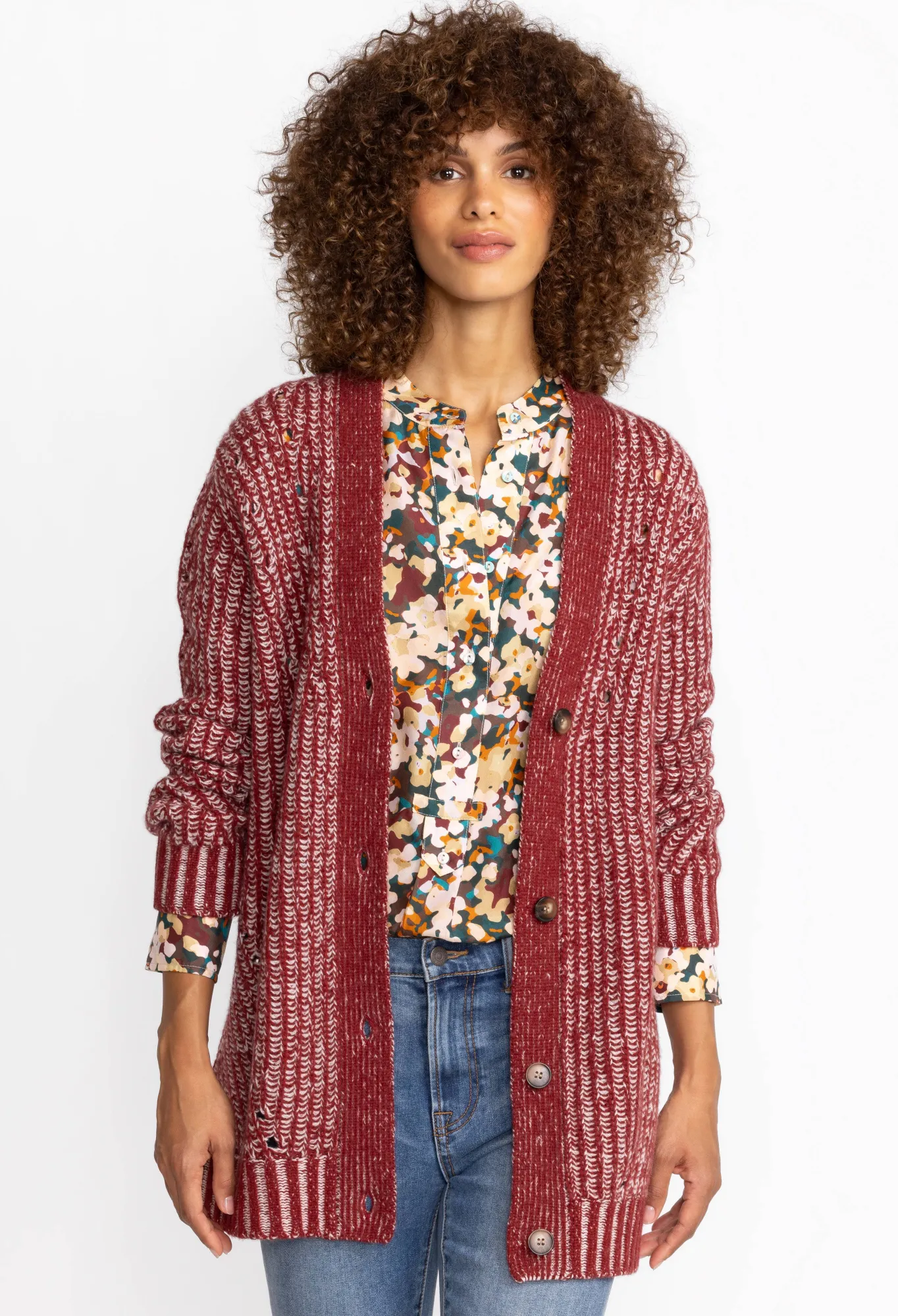 Best Sale Calme Drop Needle Cardigan Women Outerwear