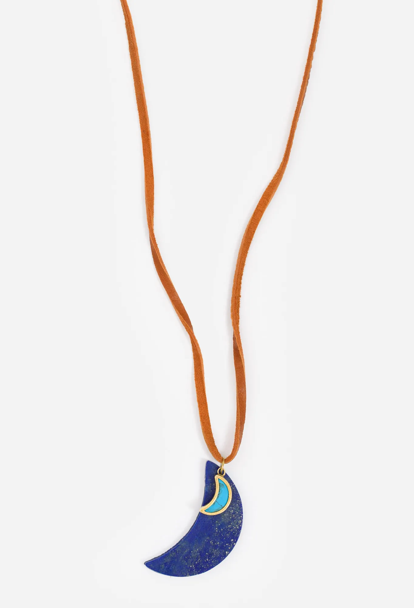 Shop Double Moon Necklace Women Jewelry