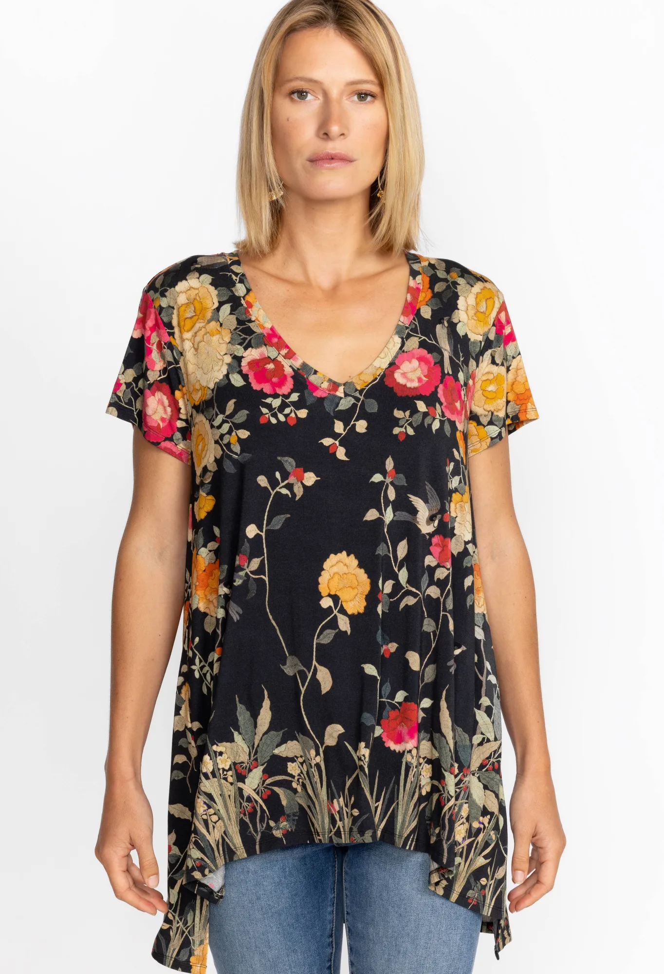 Online Drape Tunic Women Tops