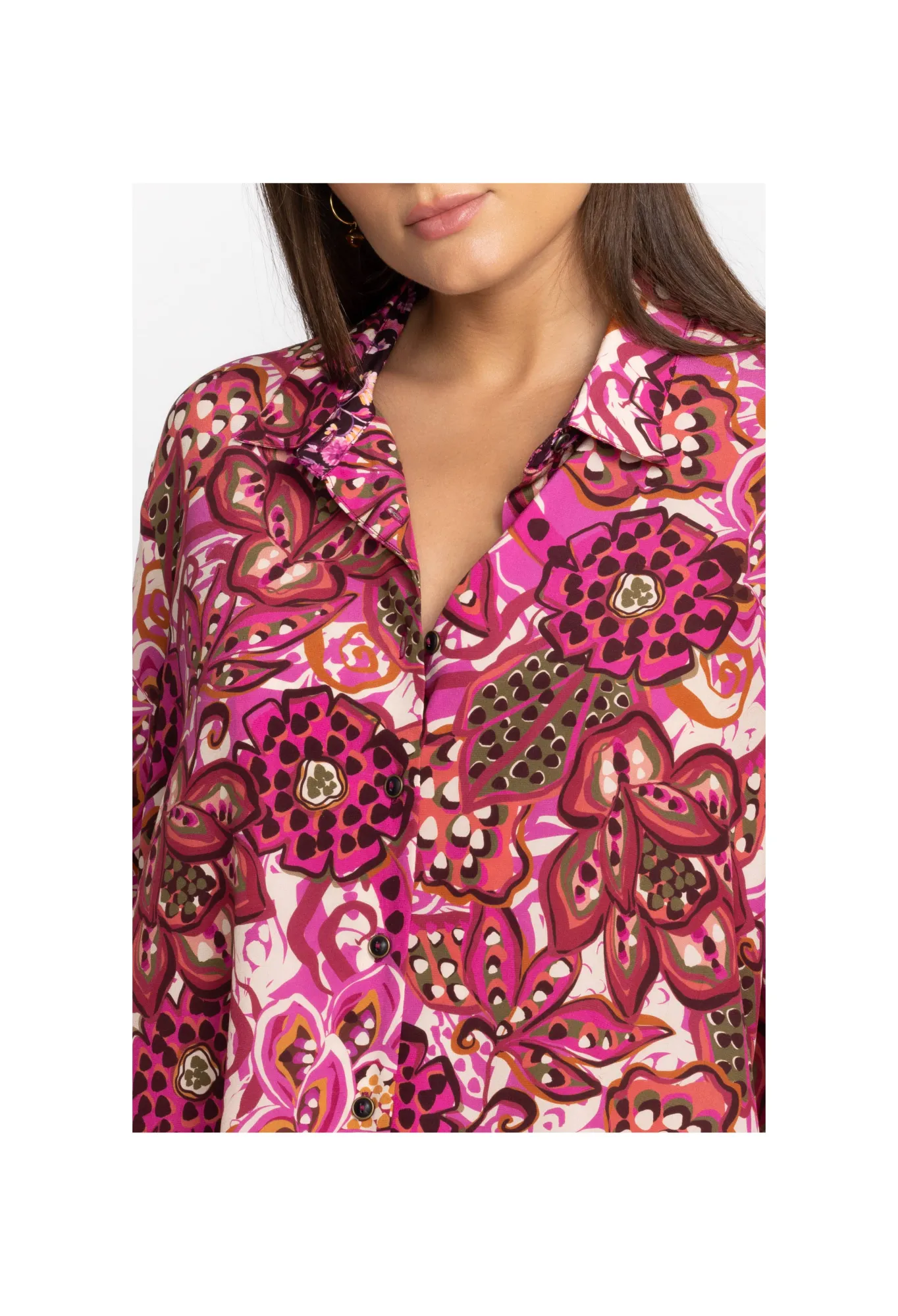 Fashion Dreams Of Vivanna Silk Shirt Women Tops