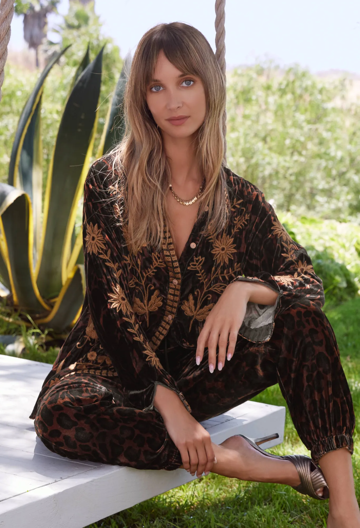 Flash Sale Georgina Velvet Oversized Shirt Women Tops