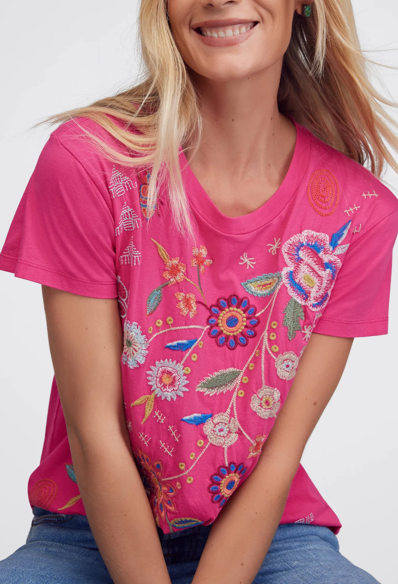 Online Griffin Easy Fit Tee Women Tops