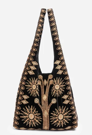 Best Sale Heidi Velvet Slouchy Tote Women Handbags