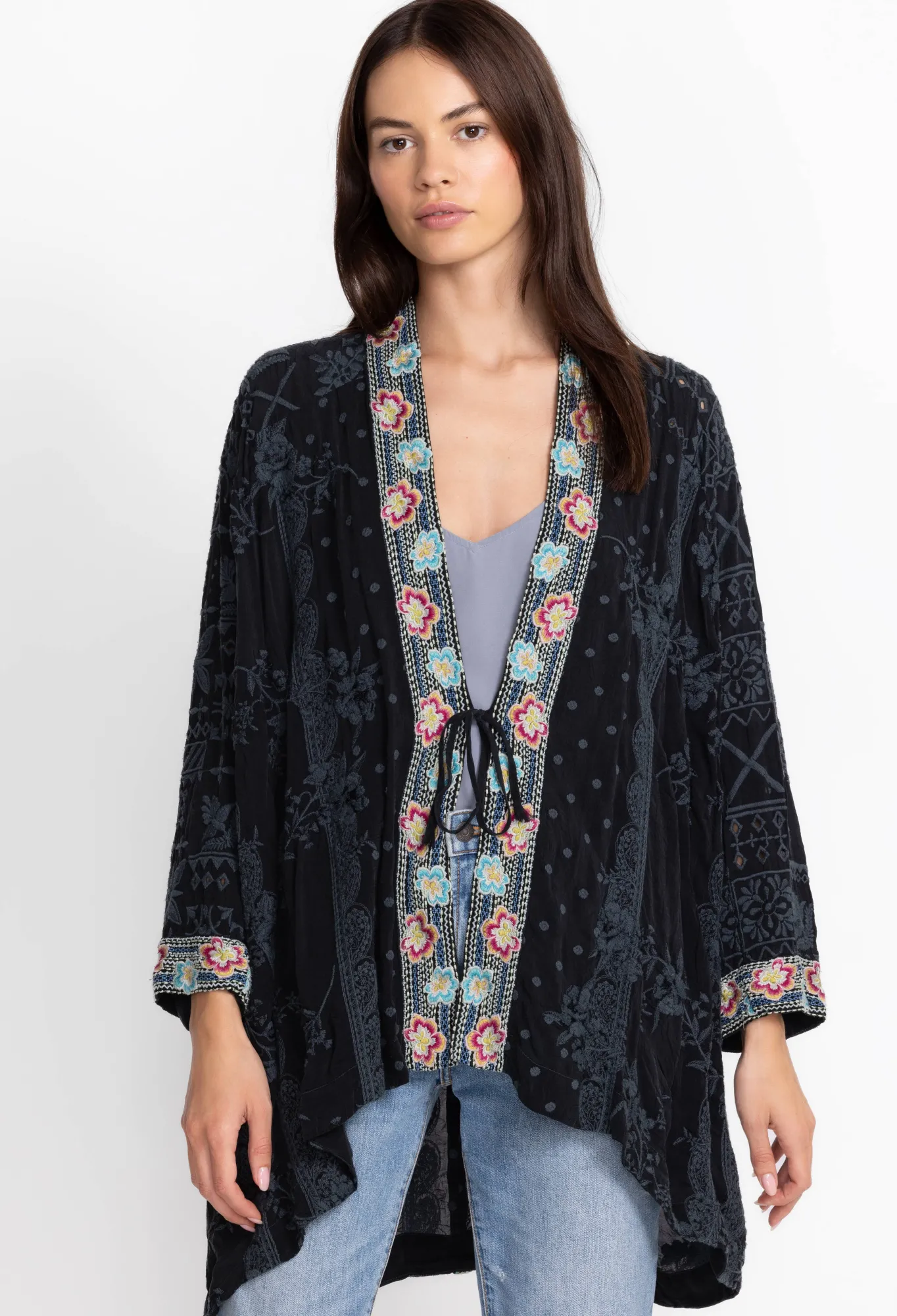 Fashion Lacy Shae Kimono Women Kimonos