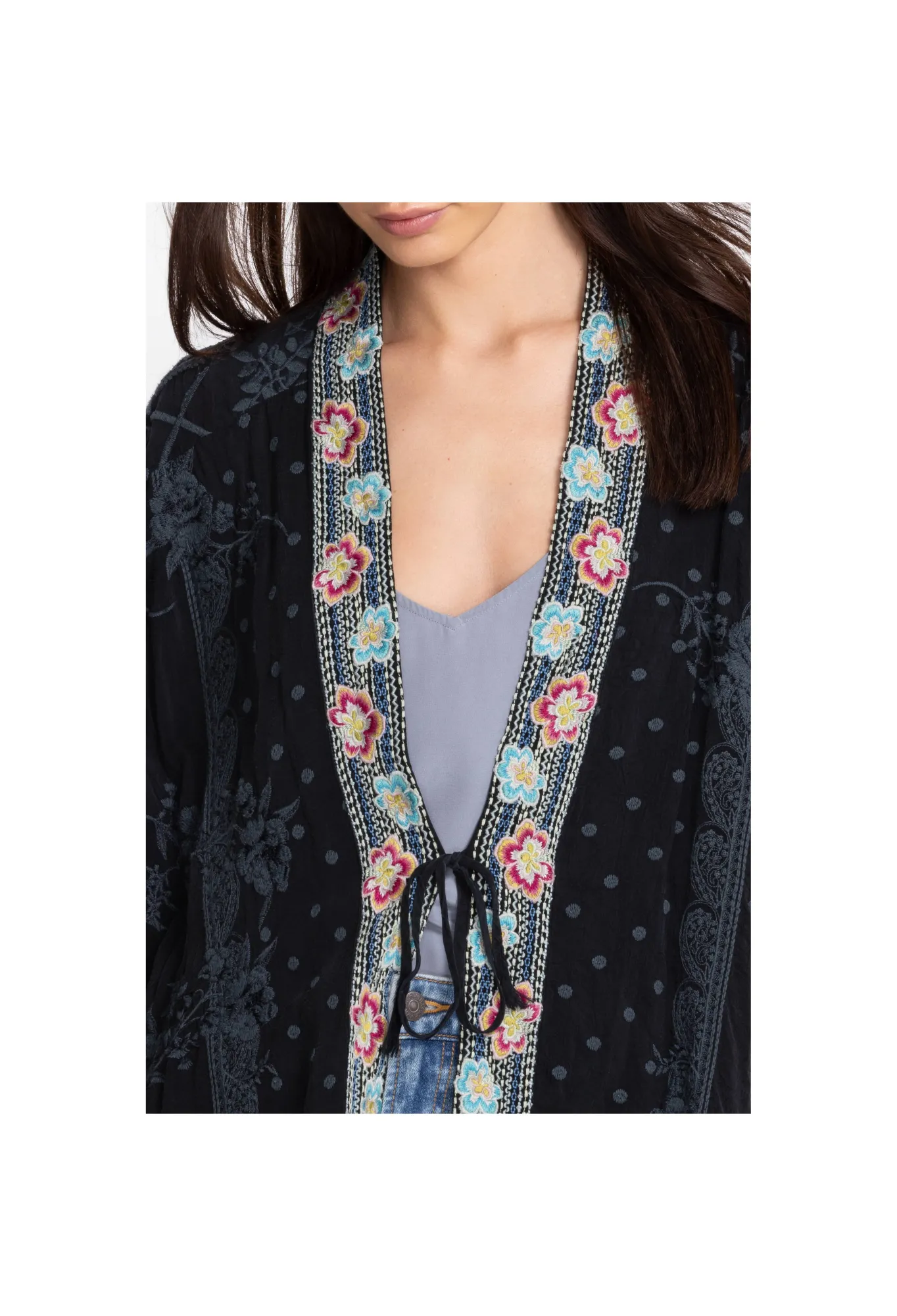 Fashion Lacy Shae Kimono Women Kimonos