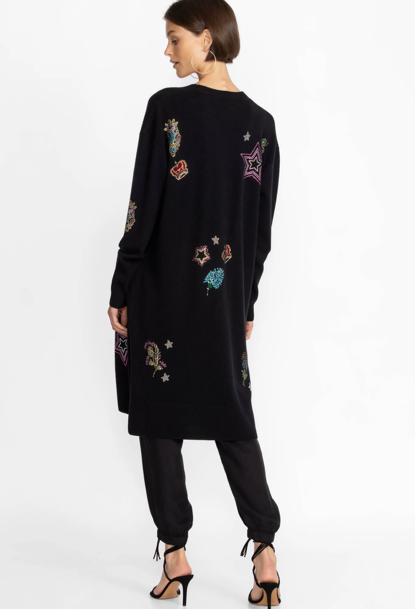 Clearance Ladie Rhinestone Cardigan Women Outerwear