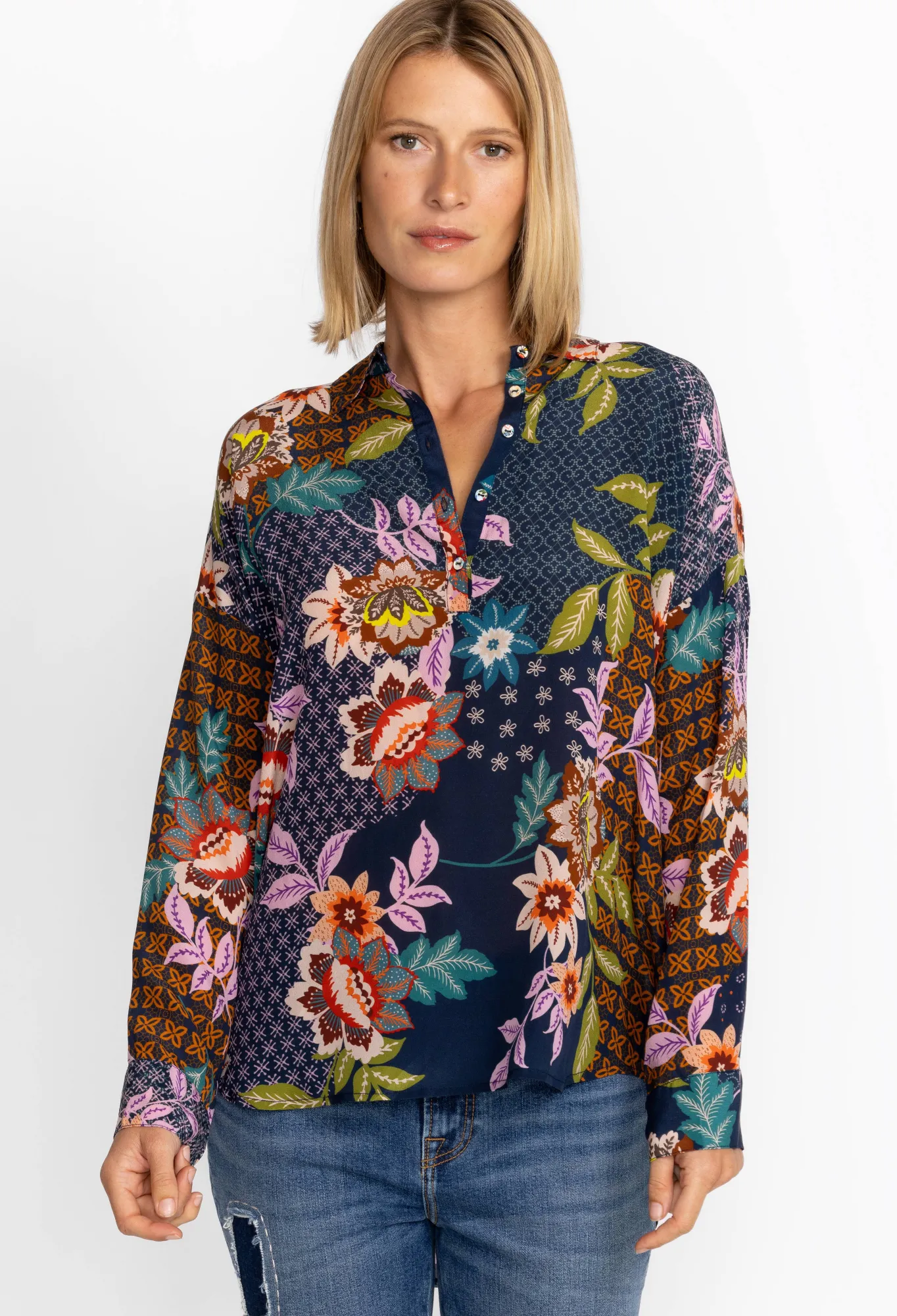 Shop Lotus Blouse Women Tops