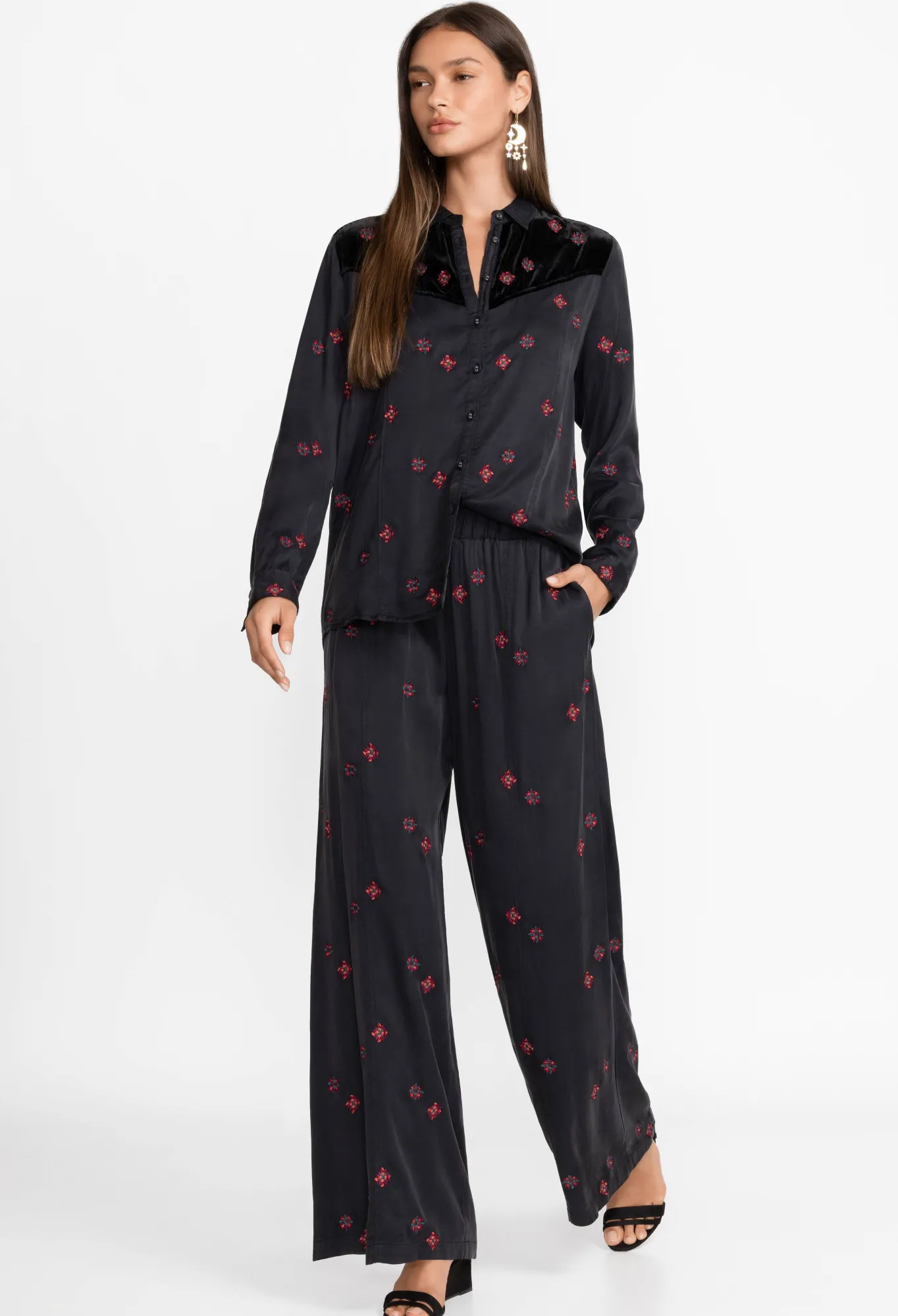 Best Maxine Seamed Wide Leg Pant Women Bottoms