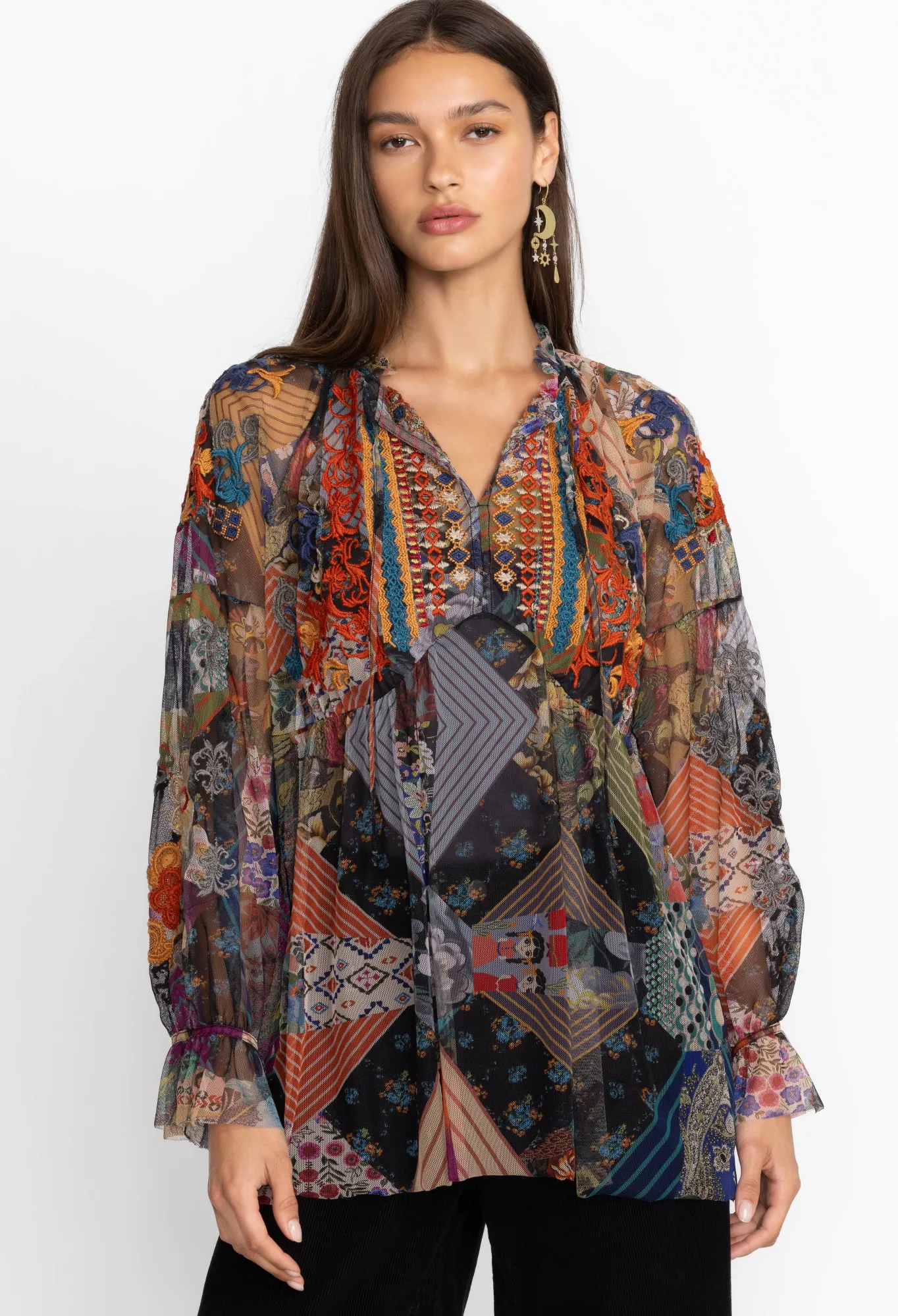 Flash Sale Mazzy Poet Blouse Women Tops