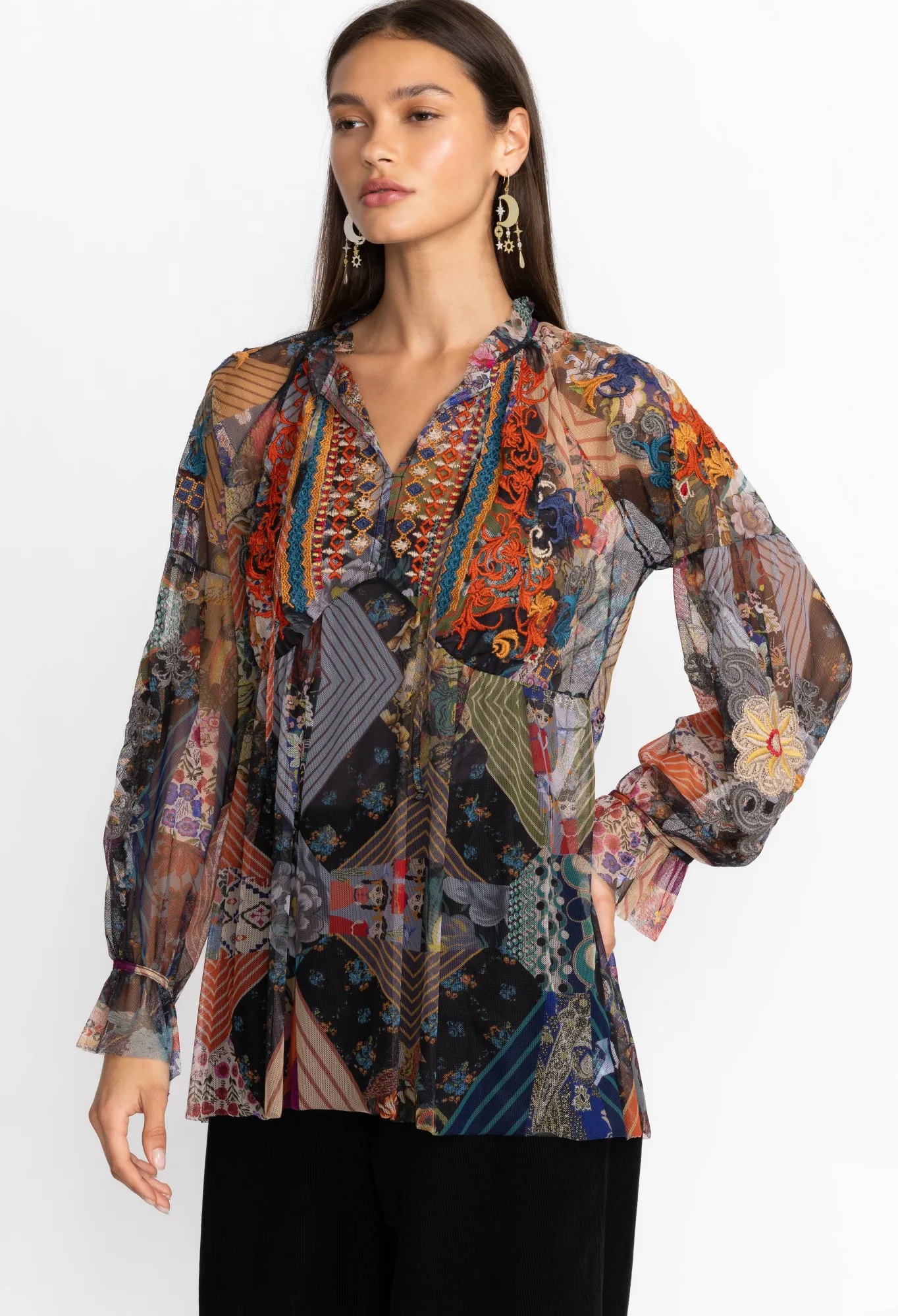 Flash Sale Mazzy Poet Blouse Women Tops