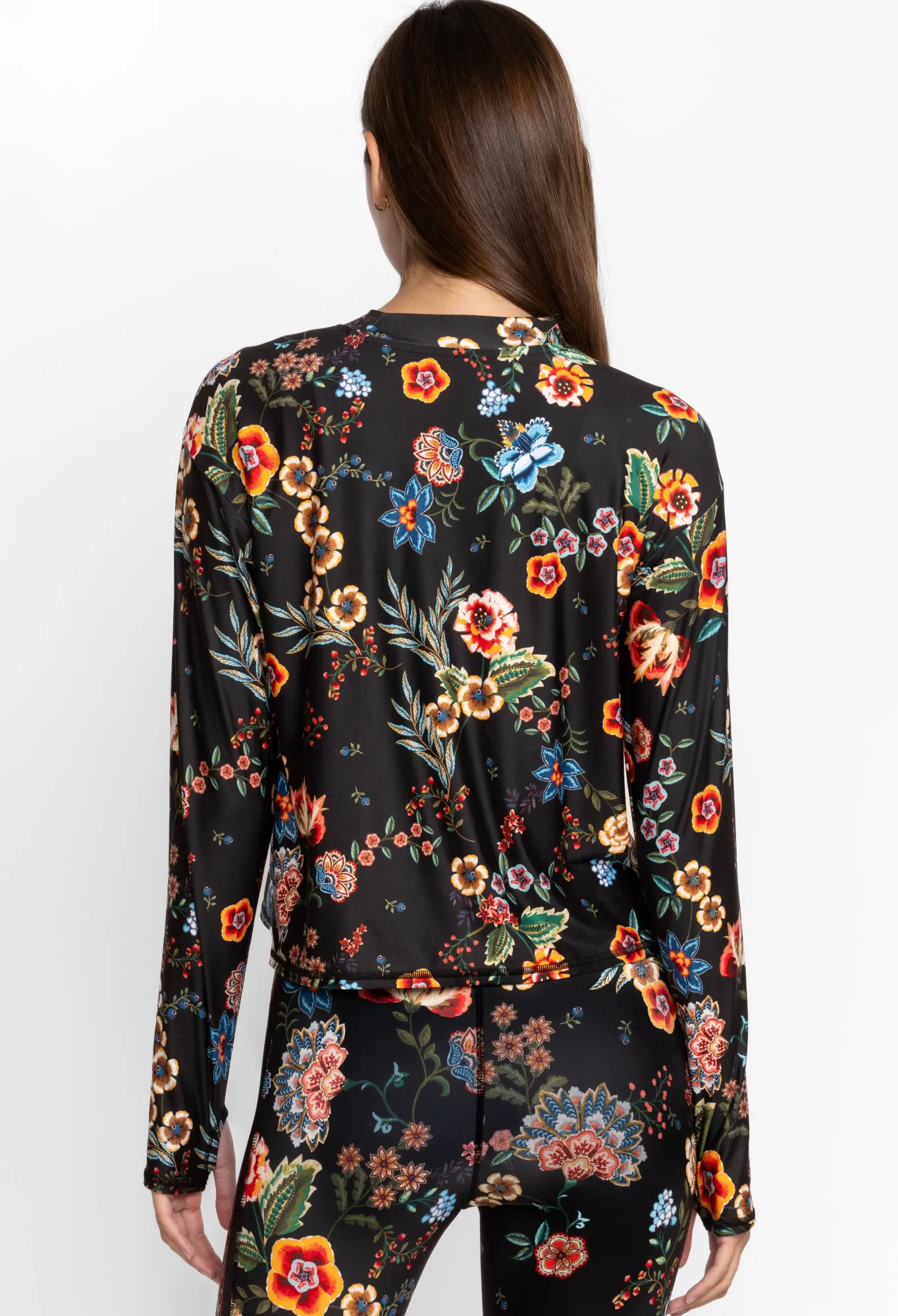 Shop Mock Neck Step Hem Tee Women Active