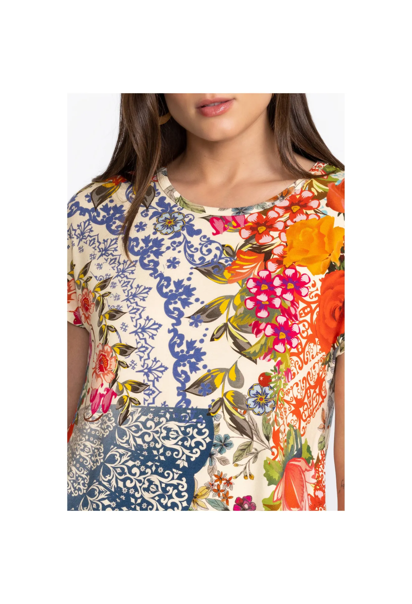 Online Relaxed Dolman Sleeve Tunic Women Tops