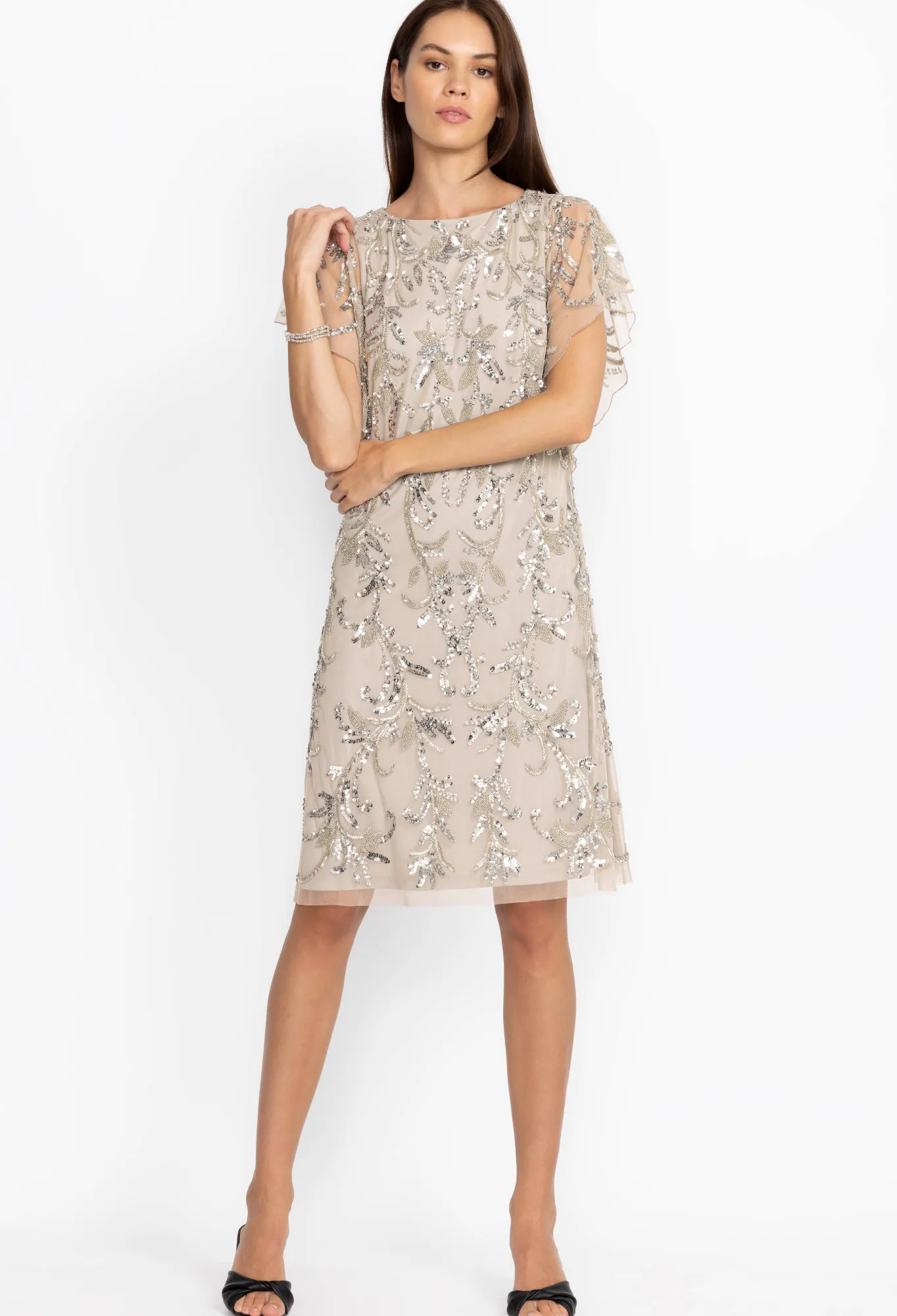 Fashion Sequin Cocktail Dress Women Dresses