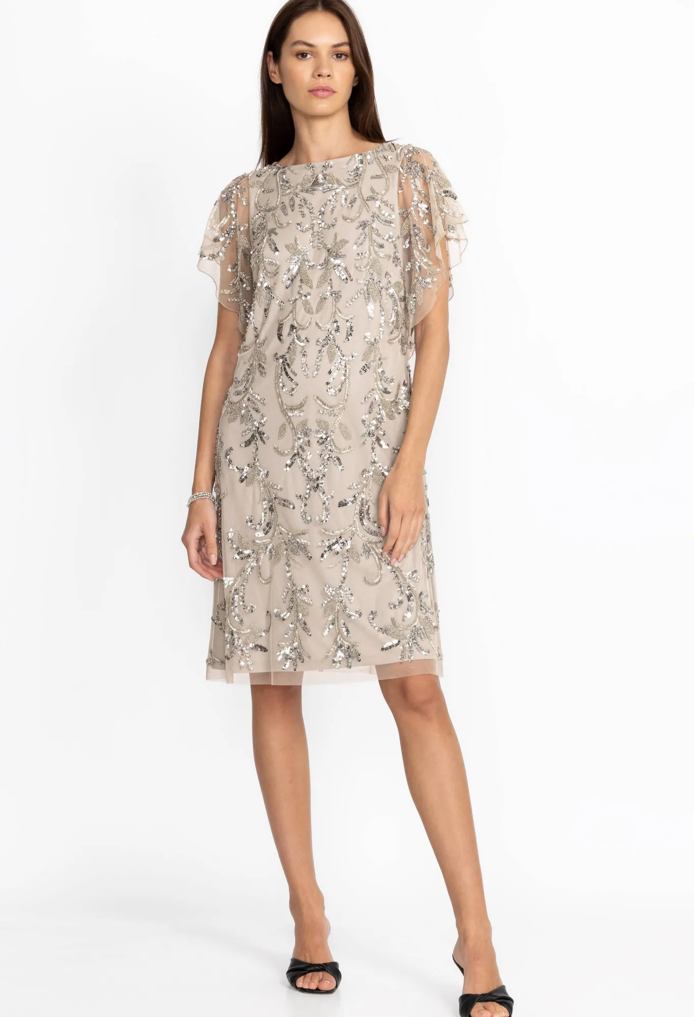 Fashion Sequin Cocktail Dress Women Dresses