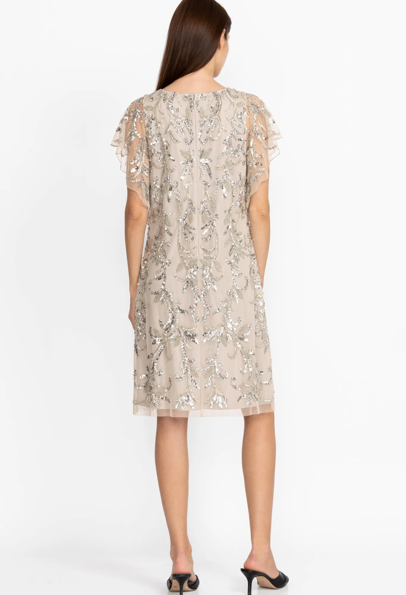 Fashion Sequin Cocktail Dress Women Dresses