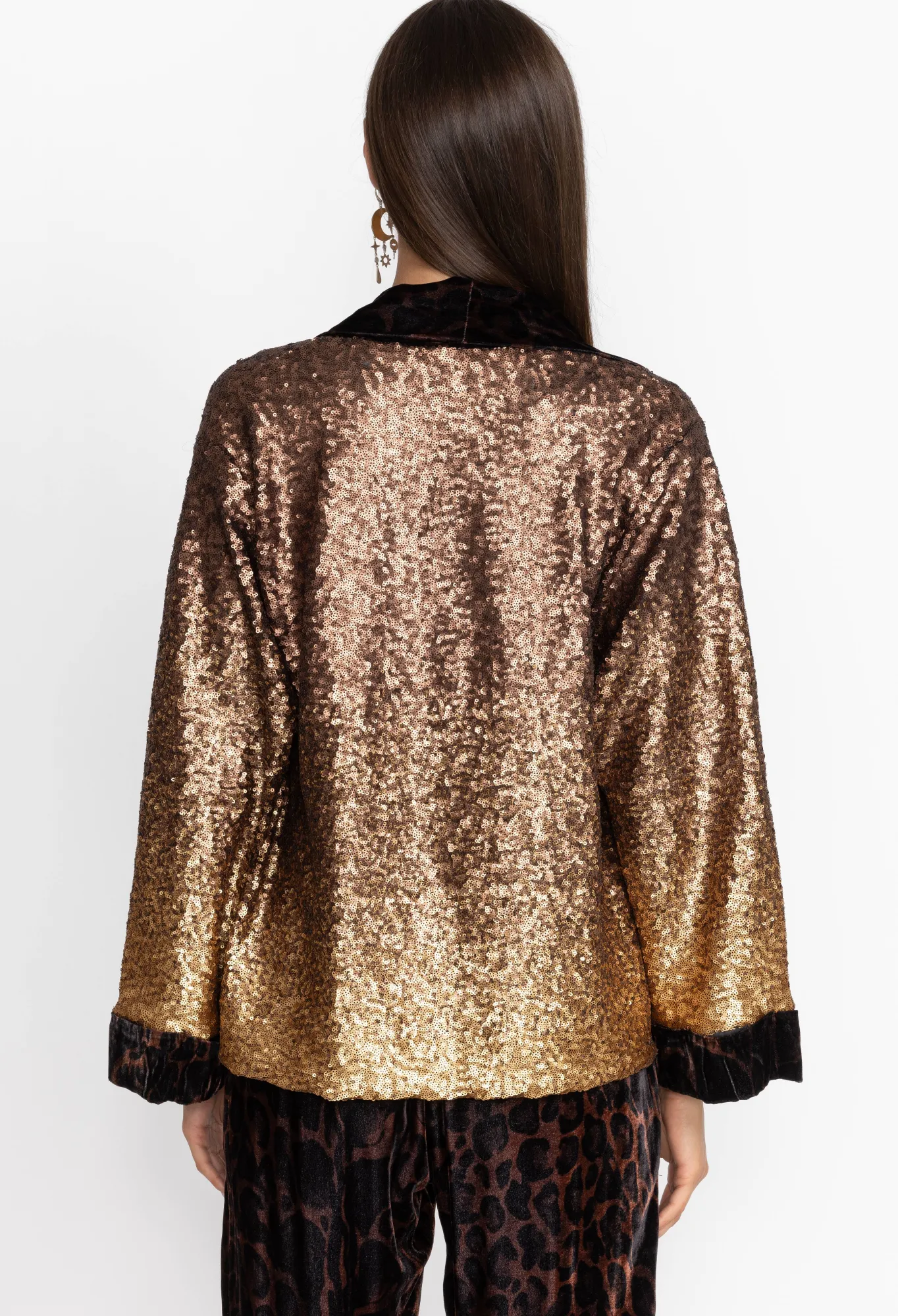 Discount Sequin Plaza Kimono Women Kimonos