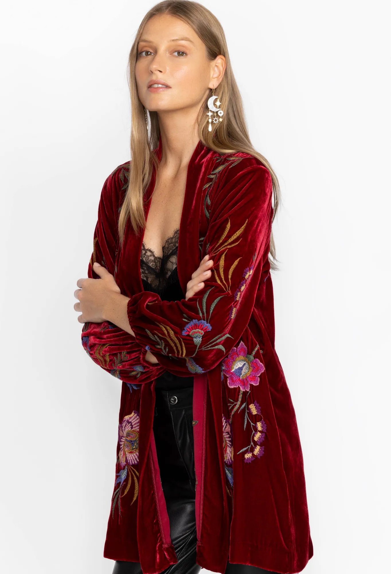 Shop Sidonia Bishop Sleeve Kimono Women Kimonos