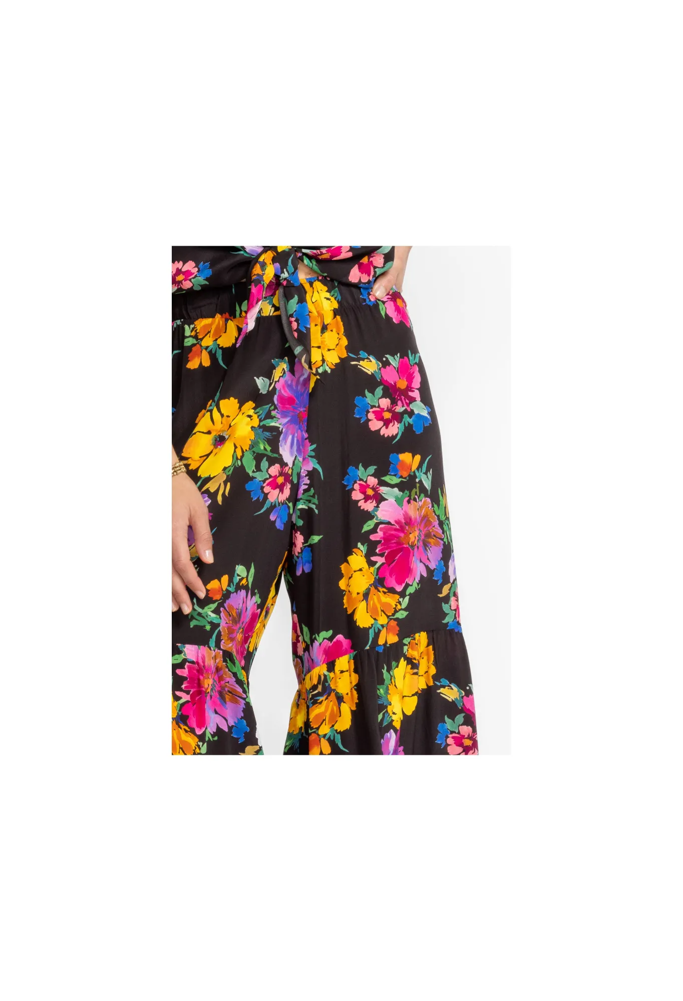 Online Silk Tiered Pant Women Bottoms