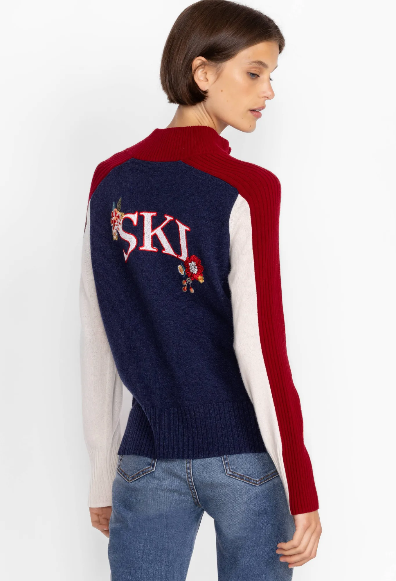 Clearance Ski Quarter Zip Pullover Women Outerwear