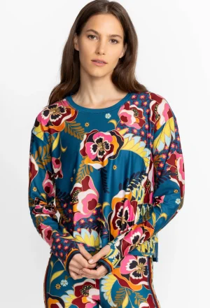 Best Sale Step Hem Tee W/ Flyaway Back Women Active