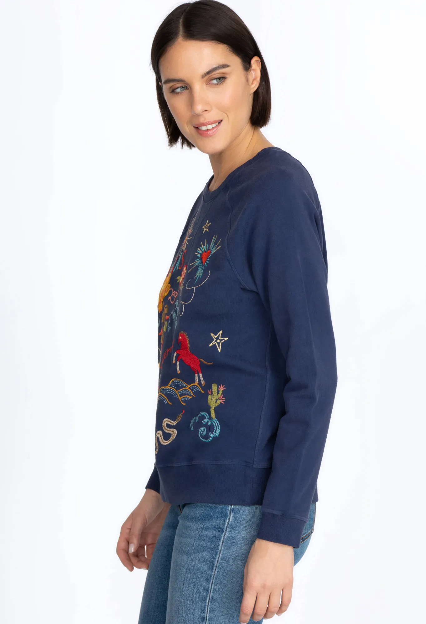 Shop Texas Raglan Sweatshirt Women Tops