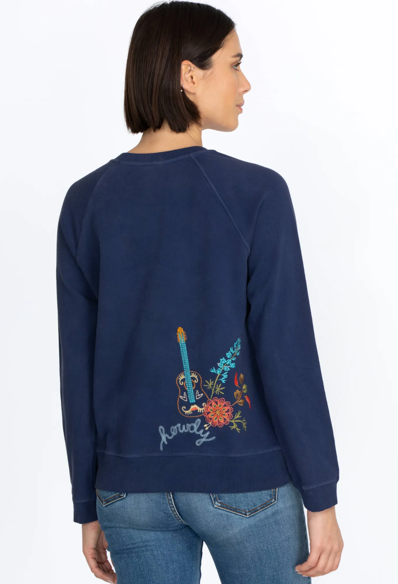 Shop Texas Raglan Sweatshirt Women Tops