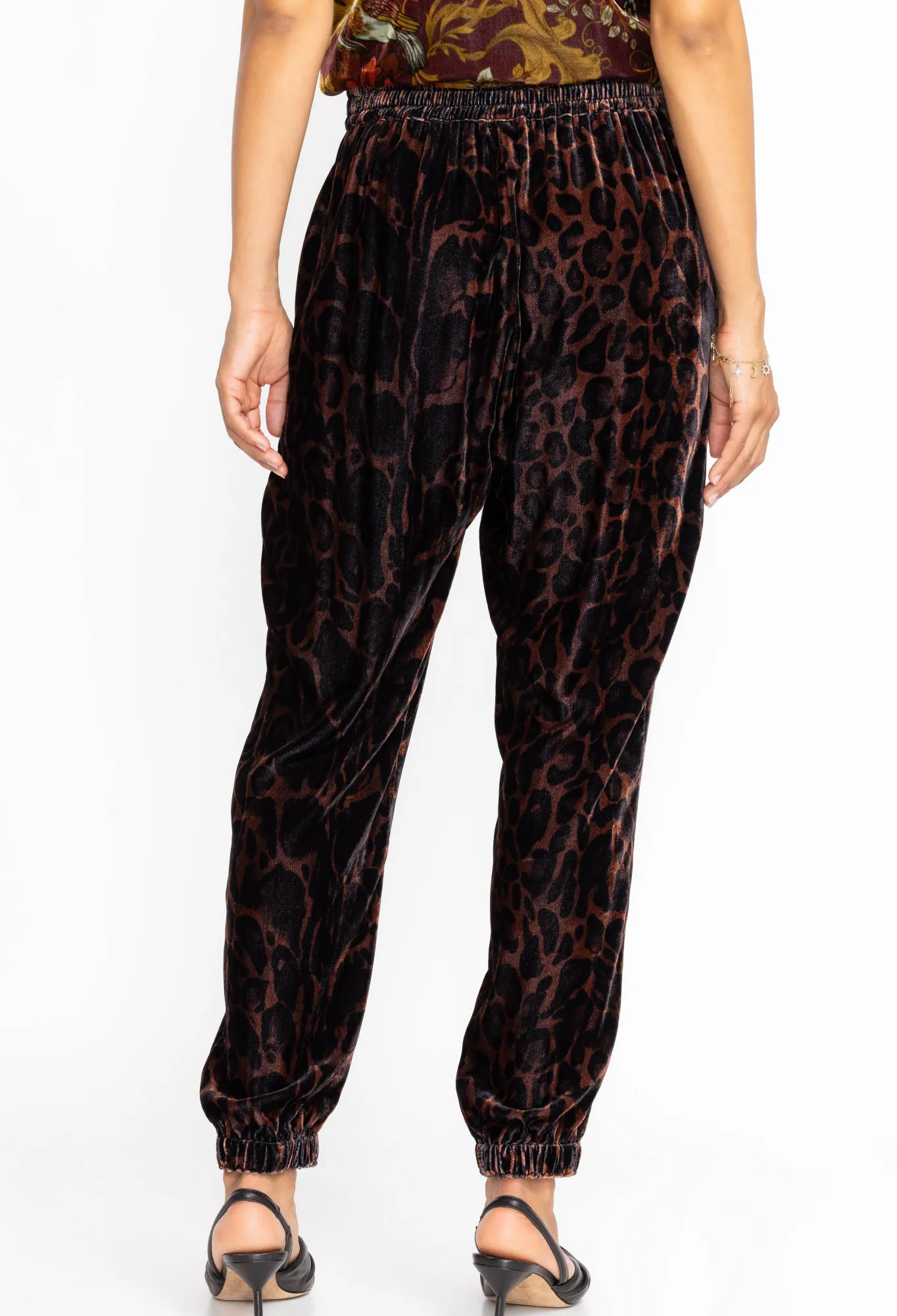 Discount Velvet Jogger Women Bottoms
