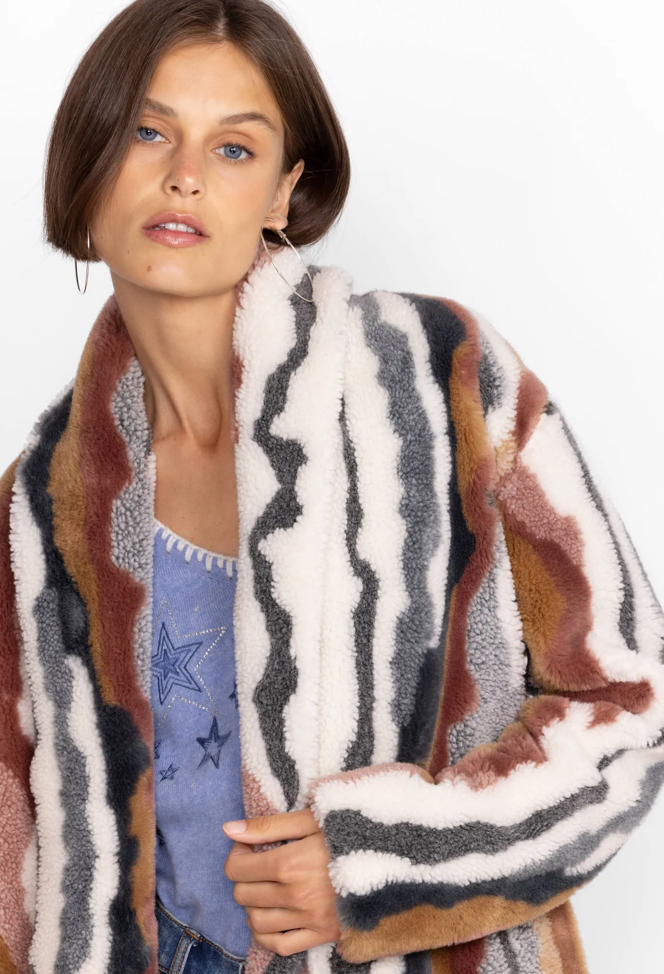 Clearance Ziggy Faux Fur Coat Women Outerwear